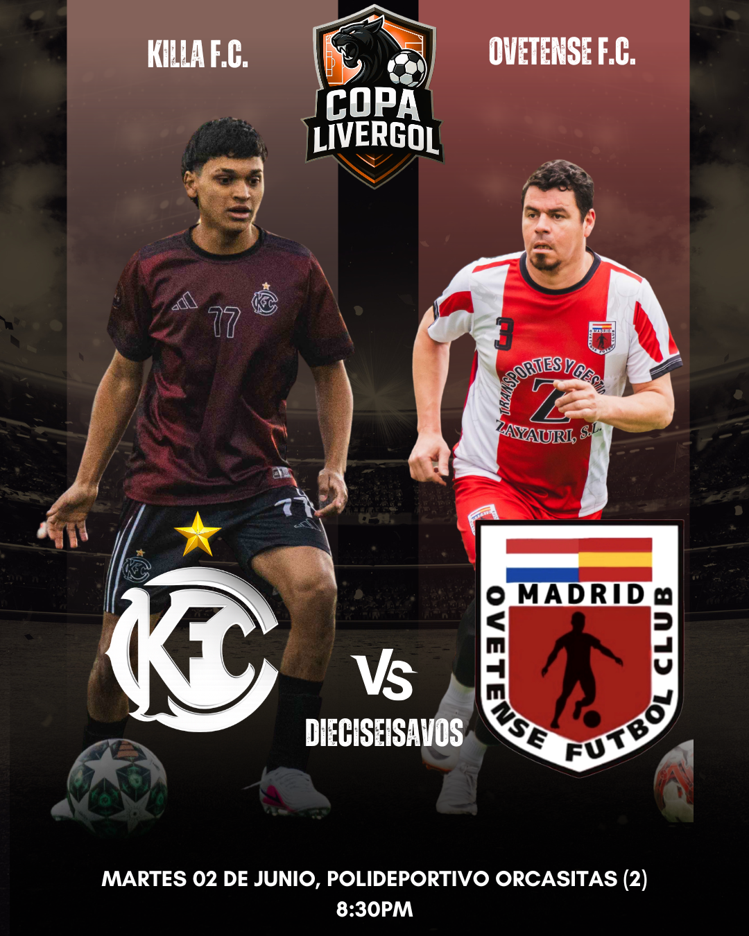 Killa FC vs Ovetense