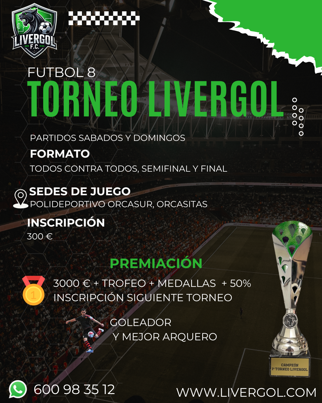 Flyer Torneo Livergol